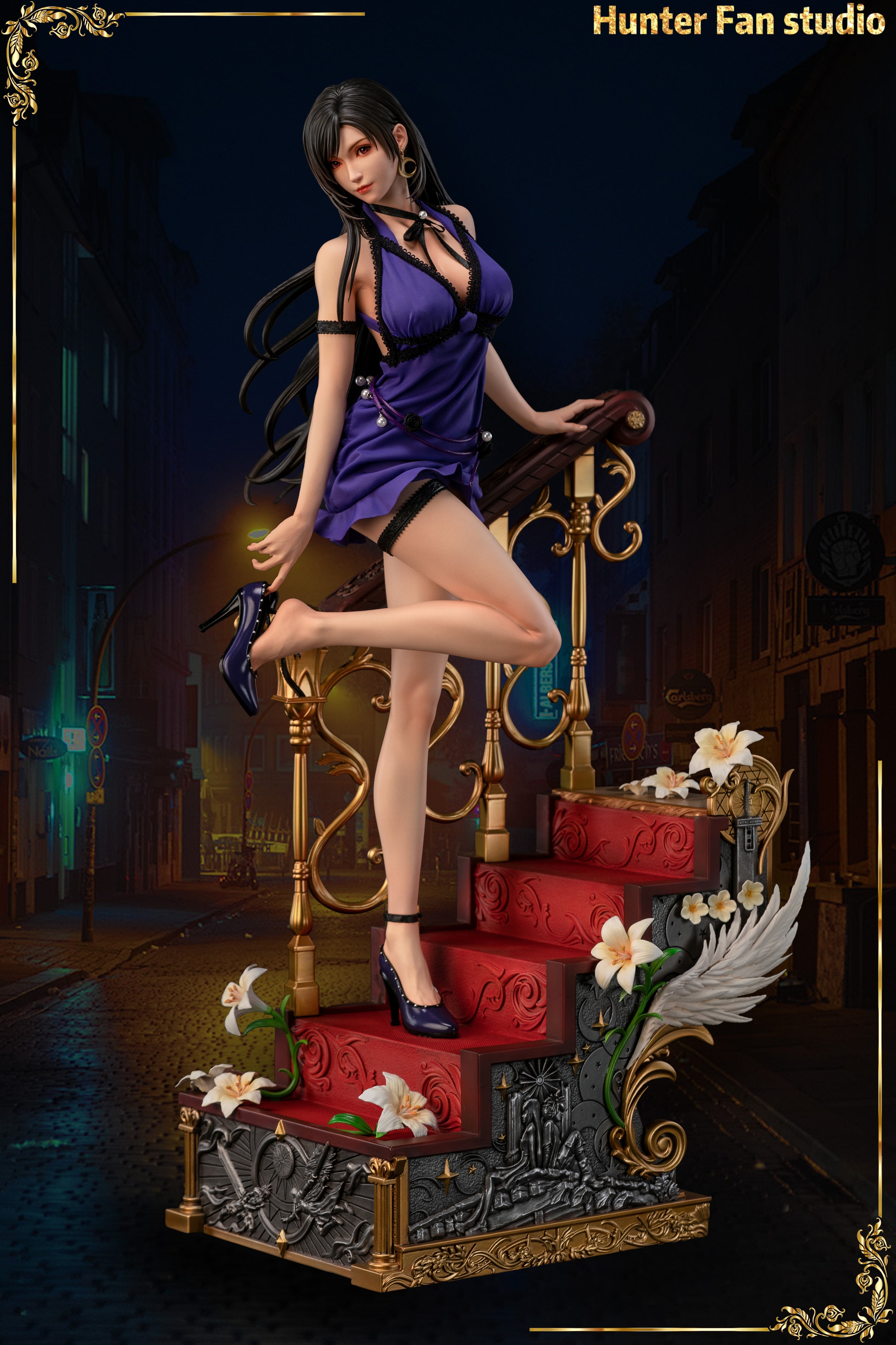 Final Fantasy VII Hunter Fan Studio Tifa