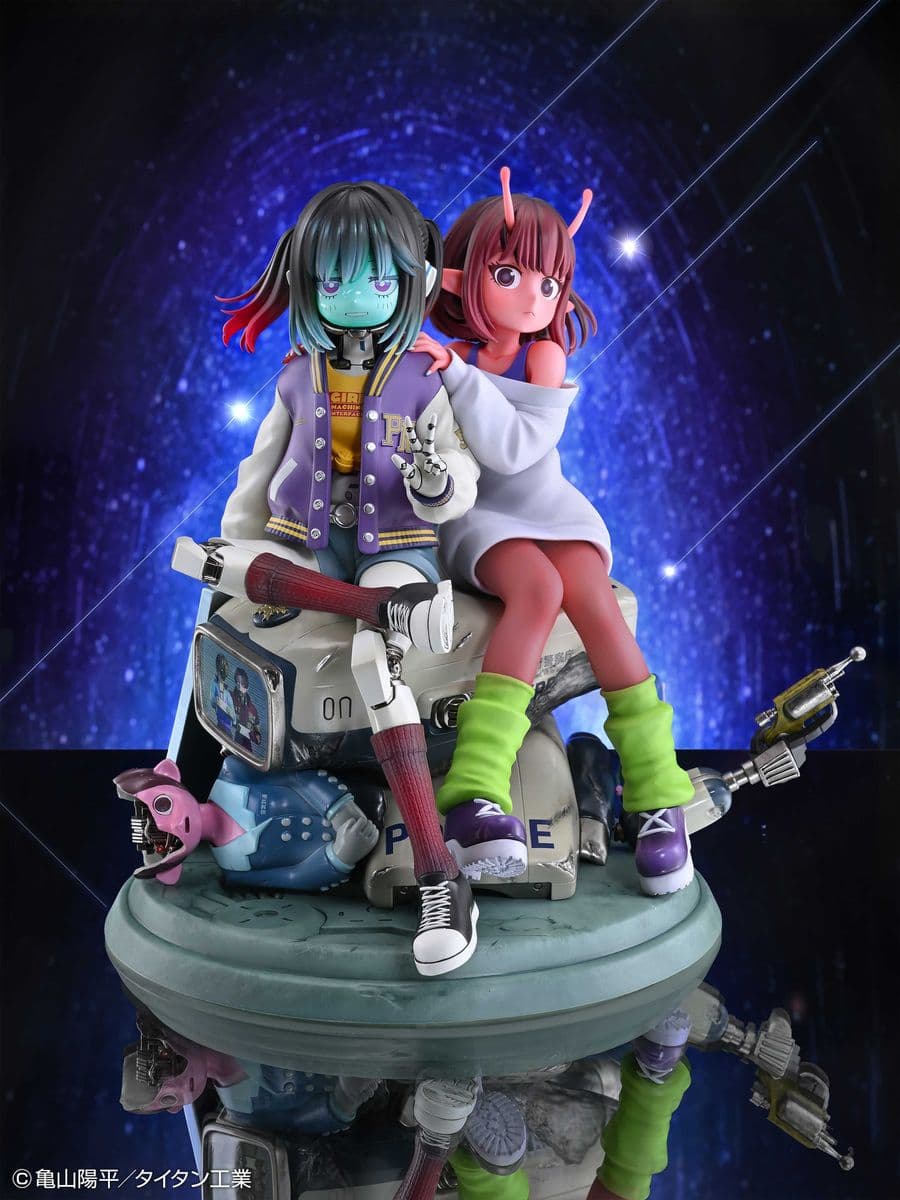 Galaxy Express Medicos Entertainment Milky x Subway Chiharu x Makina