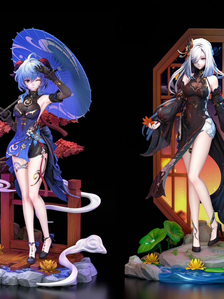 Genshin Impact Hakimi Studio Ganyu x Shenhe