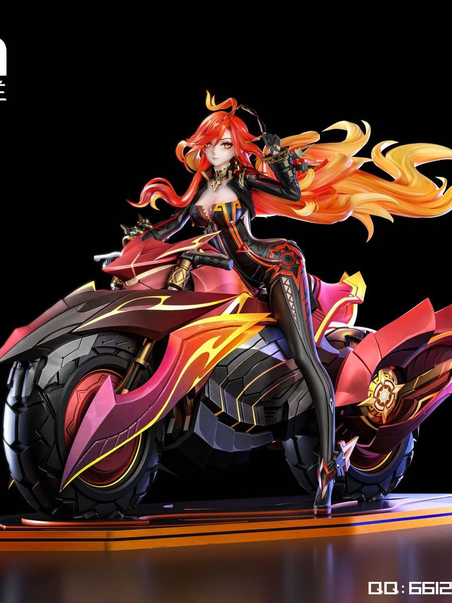 Genshin Impact LouLan Studio Pyro God Motorcycle Mavuika