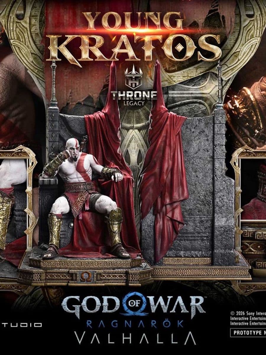 God of War Ragnarok Prime 1 Studio Young Kratos Licensed