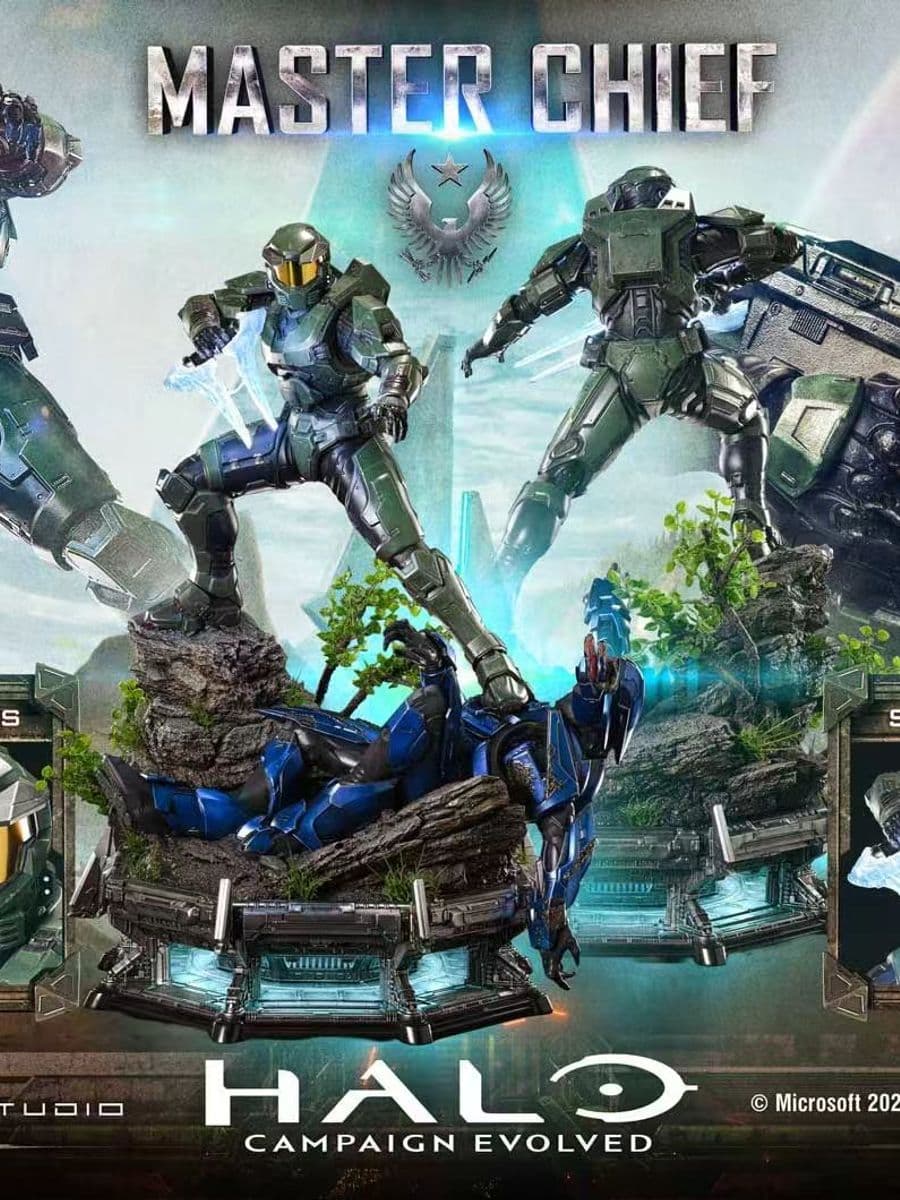 Halo Prime 1 Studio Campaign Evolved Master Chief Licensed