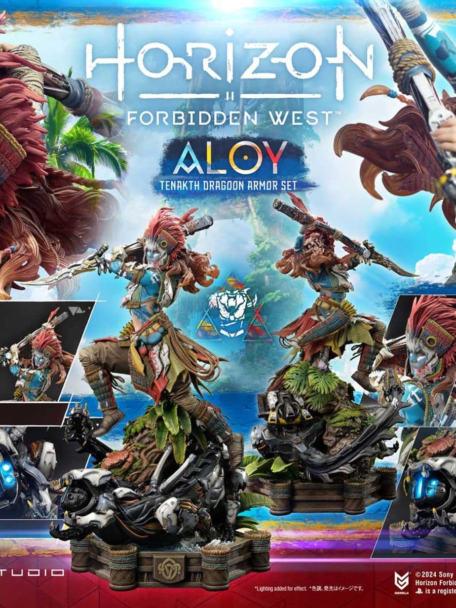 Horizon Forbidden West Prime 1 Studio Aloy Tenakth Dragoon Armor Set Licensed
