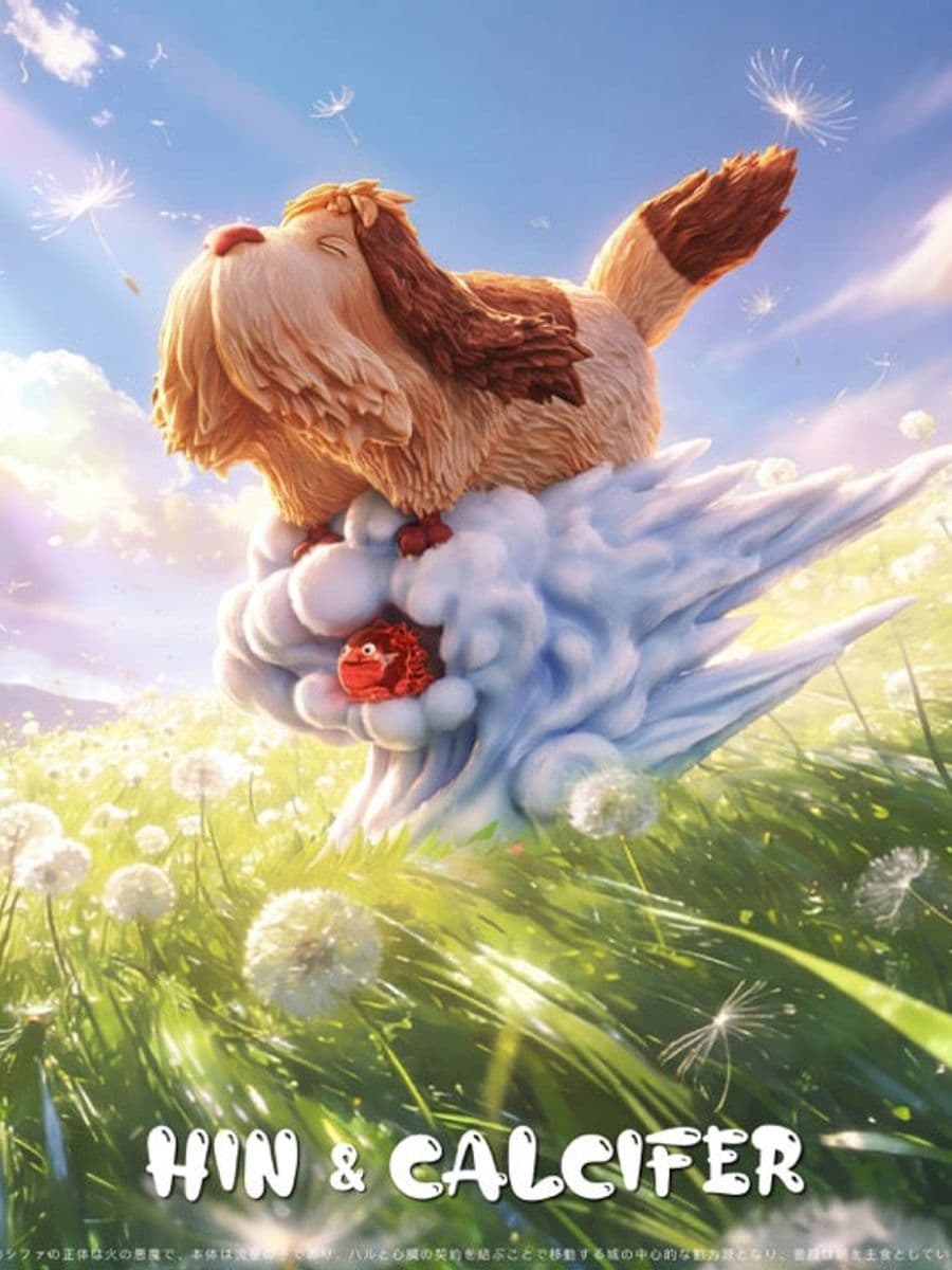 Howls Moving Castle Wu Yu Studio Hin Calcifer