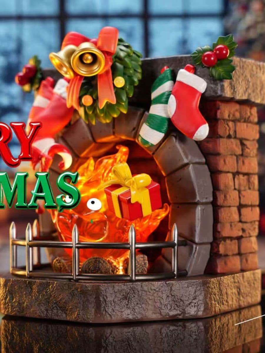 Howls Moving LongMiao Studio Christmas Calcifer