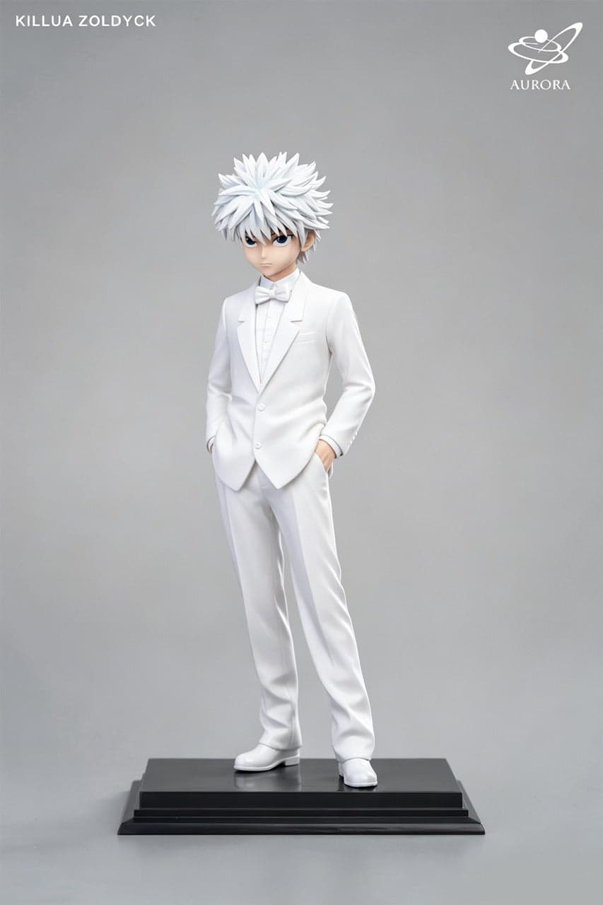 Hunter x Hunter Aurora Studio White Suit Killua Zoldyck