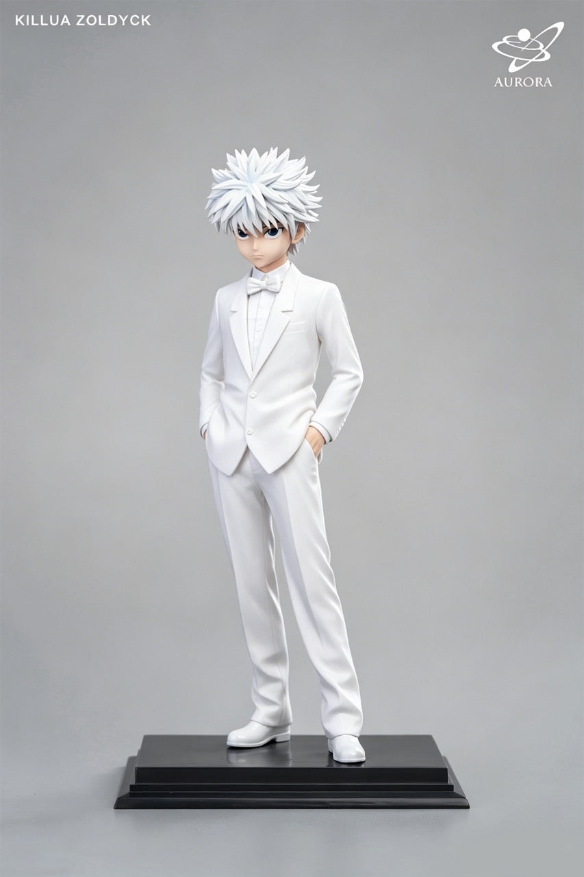 Hunter x Hunter Aurora Studio White Suit Killua Zoldyck