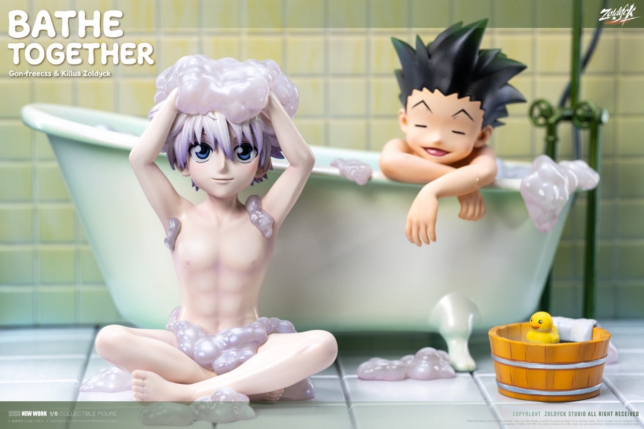 Hunter x Hunter Zoldyck Studio Killua Zoldyck x Gon Frecss Bathe Together