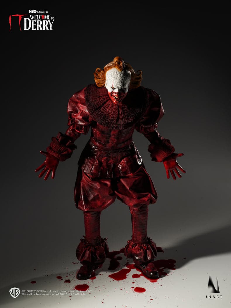 IT Welcome to Derry Inart Collectibles Studio Pennywise Bloody Version
