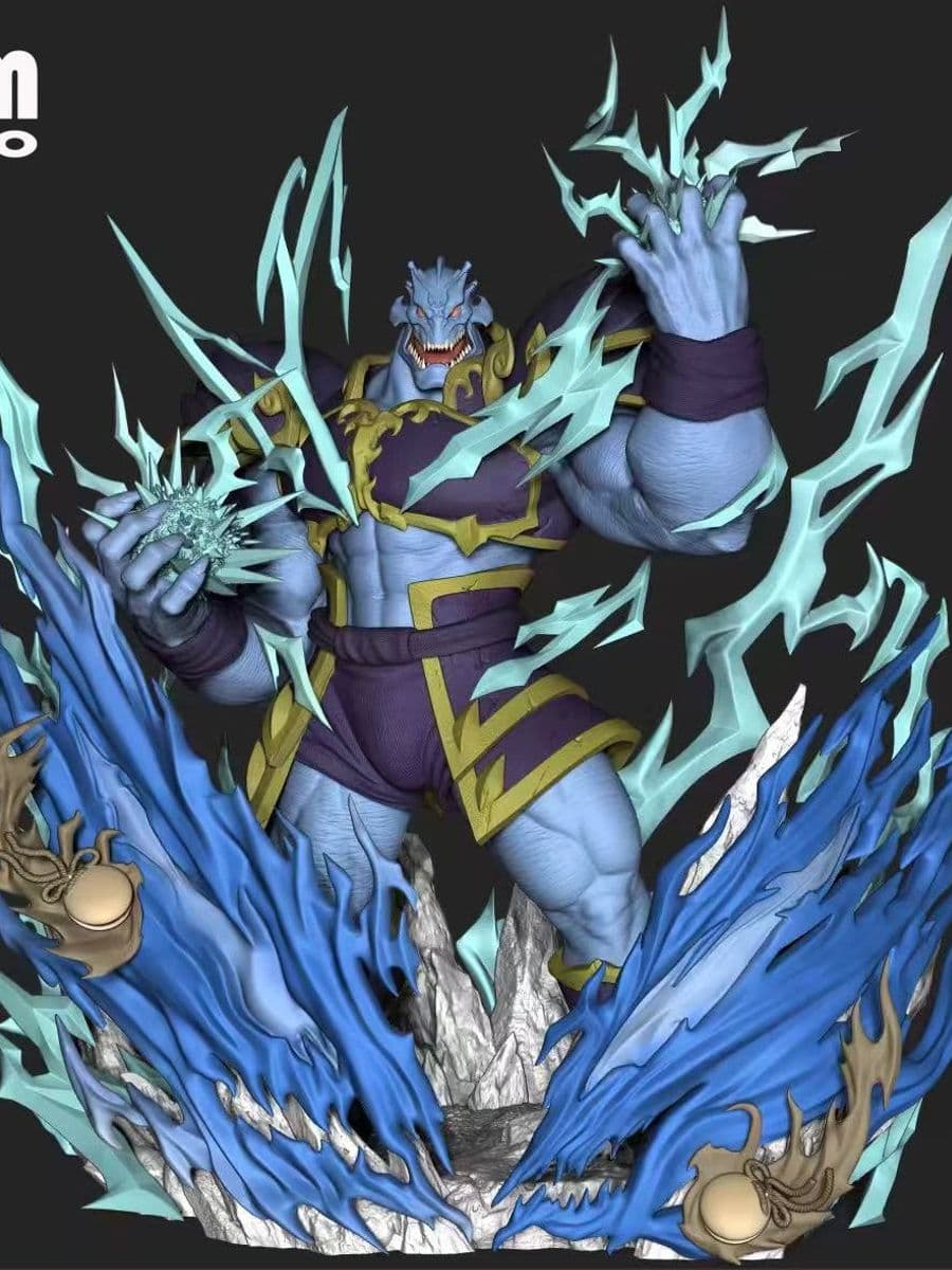 Jackie Chan Adventures DKM Studio Thunder Demon King Zhong Su