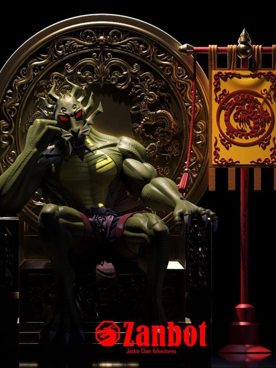 Jackie Chan Adventures Holy Lord Studio Zanbot