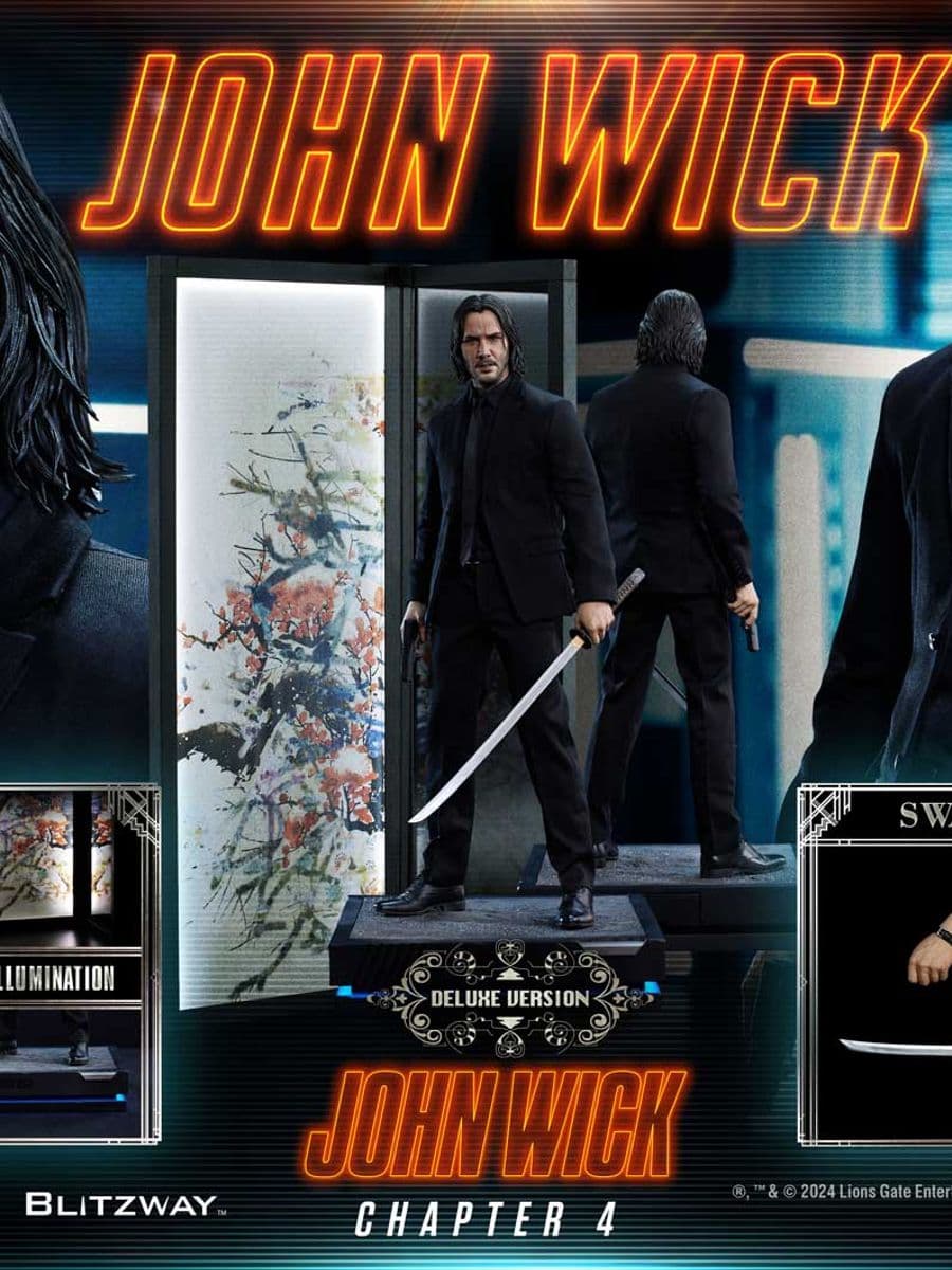 John Wick Chapter 4 Prime 1 x Blitzway Studio John Wick Licensed