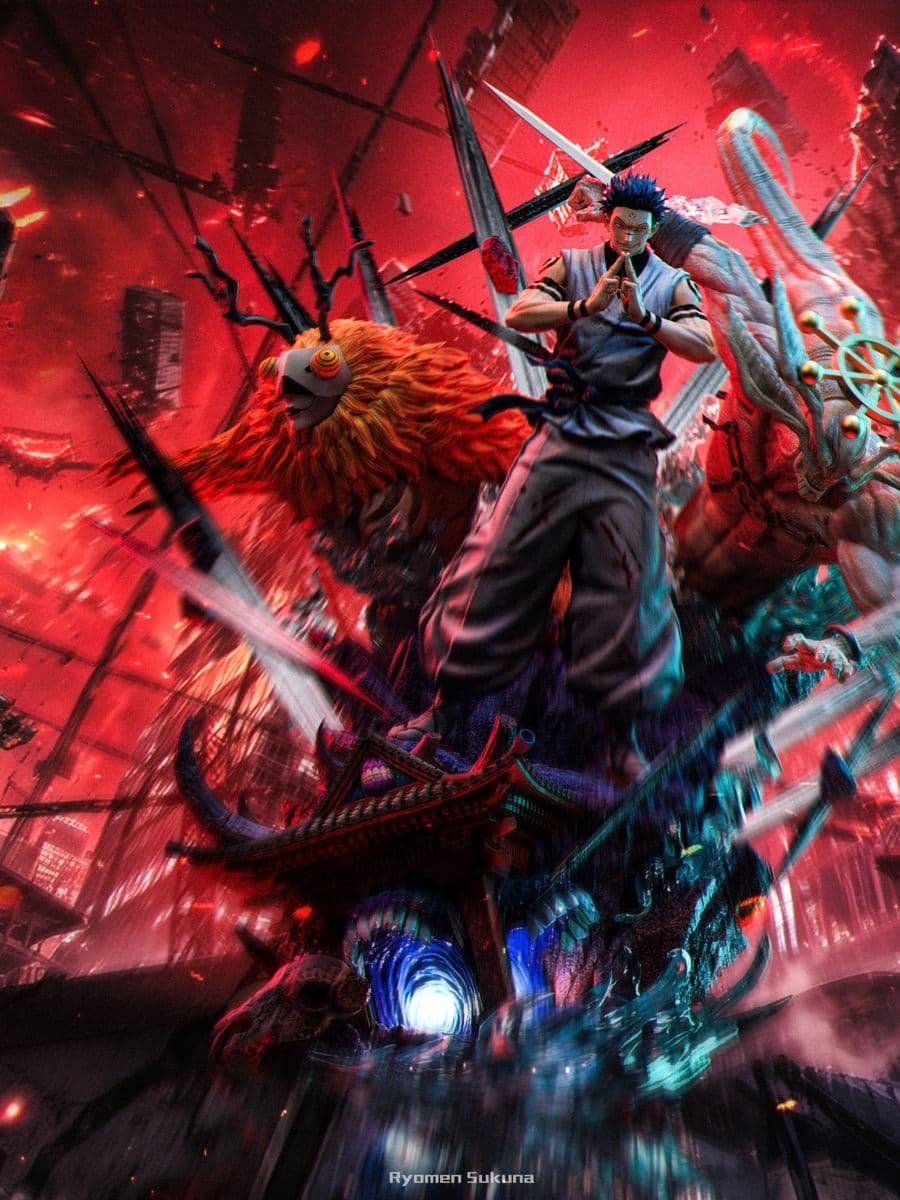 Jujutsu Kaisen Belief Studio Ten Shadows Ryomen Sukuna