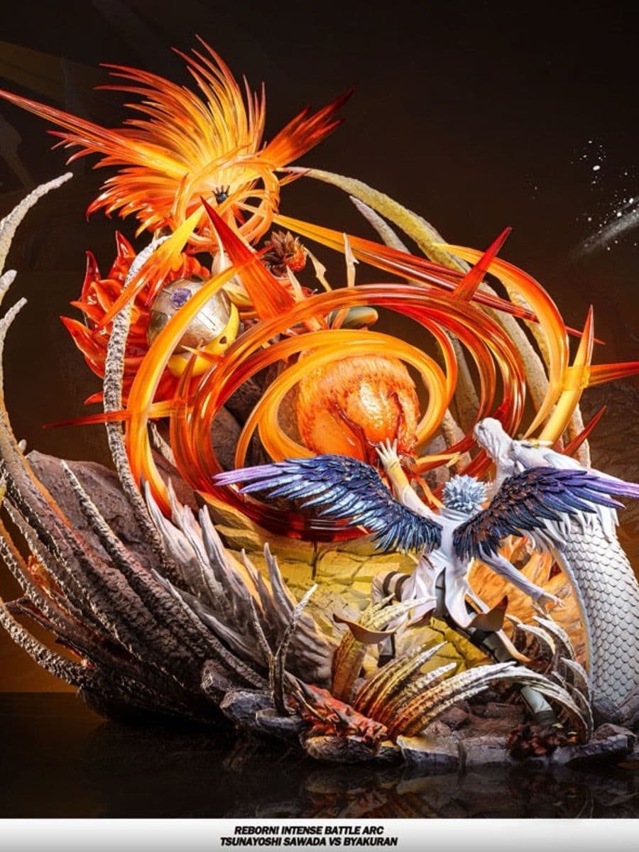 Katekyo Hitman Reborn ILLegal ILL Studio Sawada Tsunayoshi Vs Byakuran Gesso