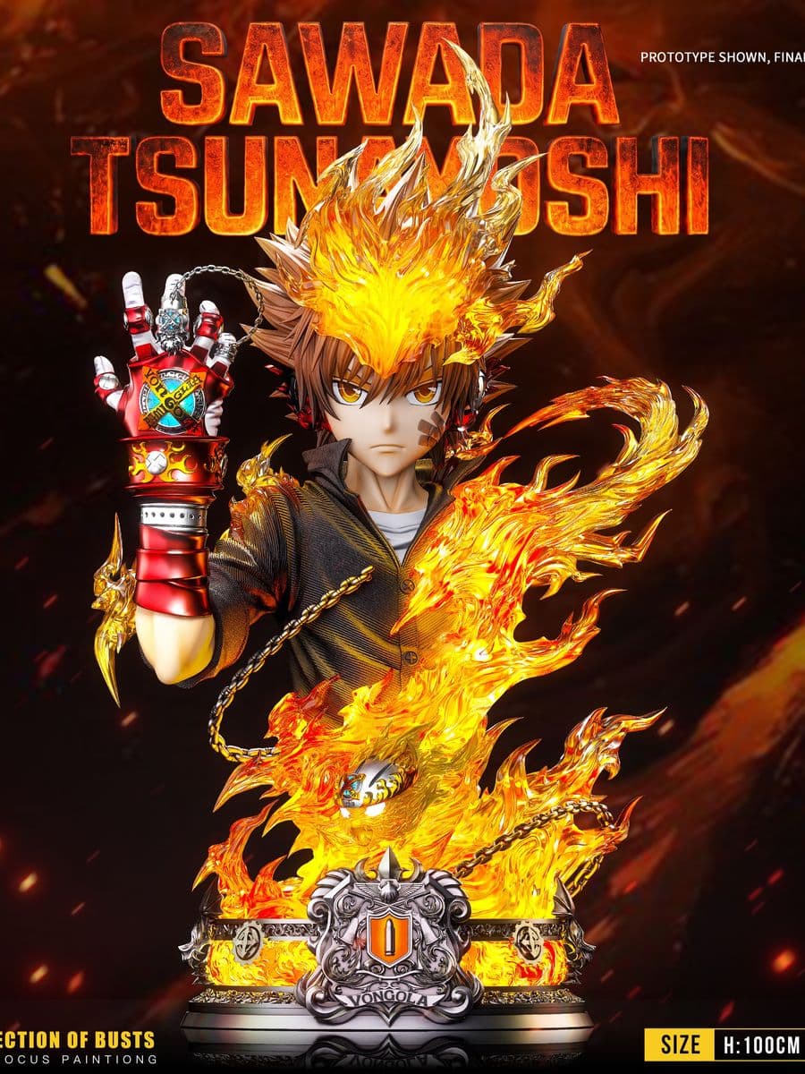Katekyo Hitman Reborn LueYing Studio Sawada Tsunayoshi Bust