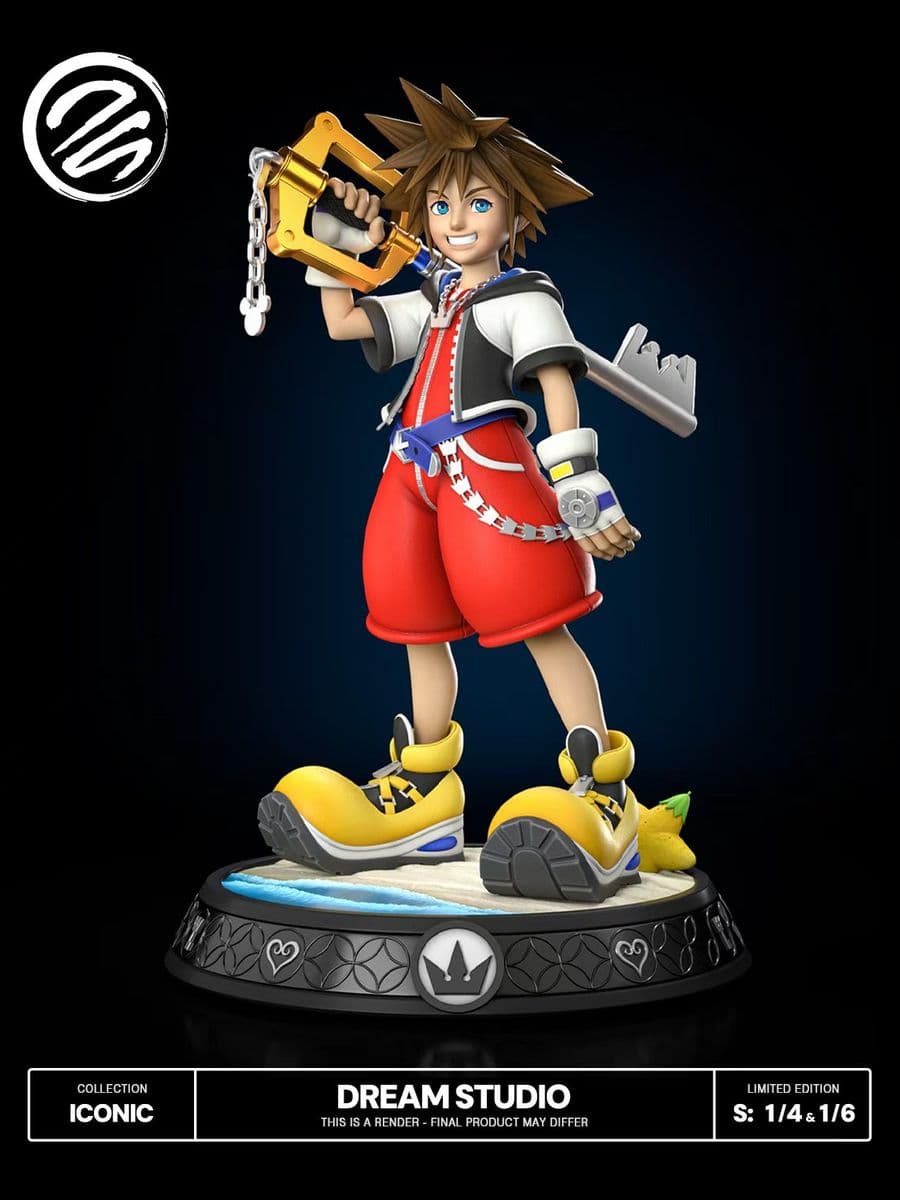 Kingdom Hearts Dream Studio Sora