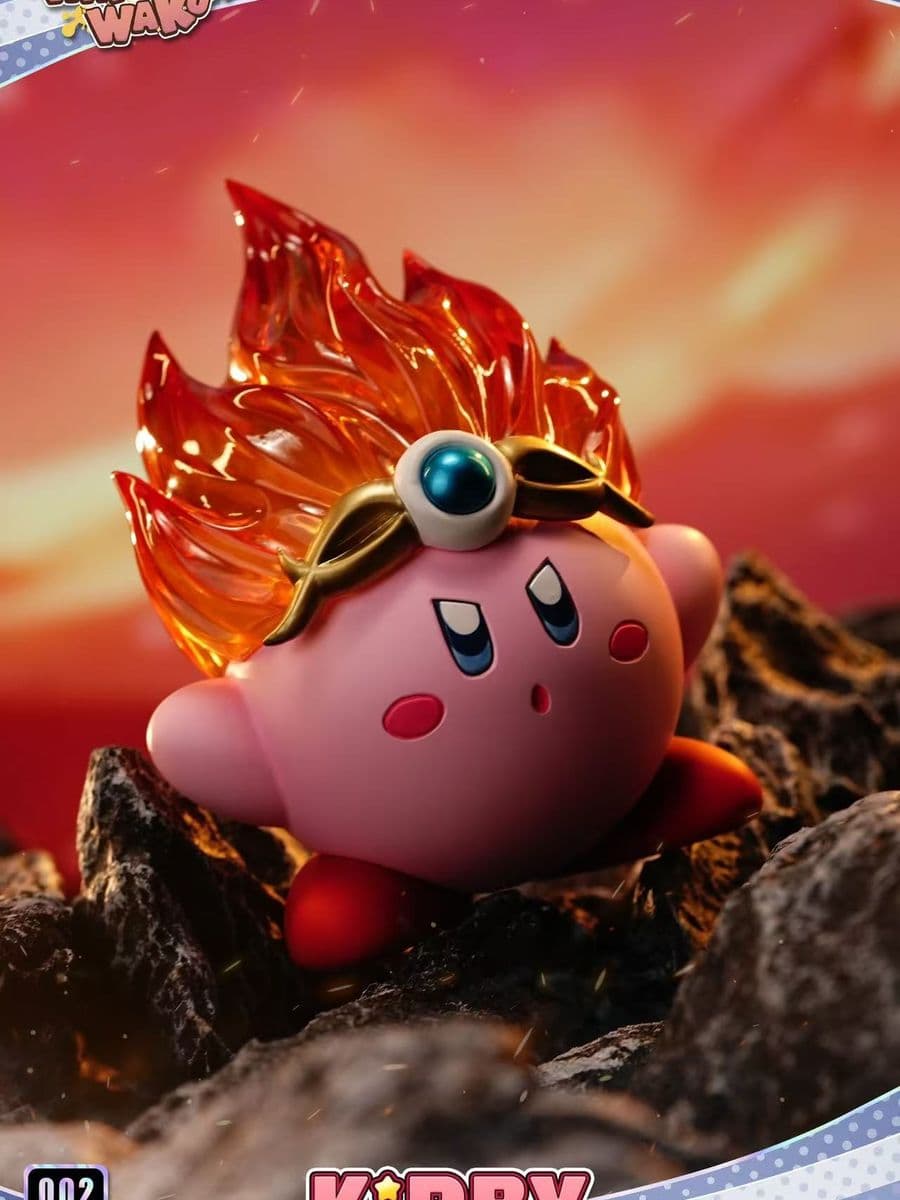 Kirby WakuWaku Studio Flame Kirby