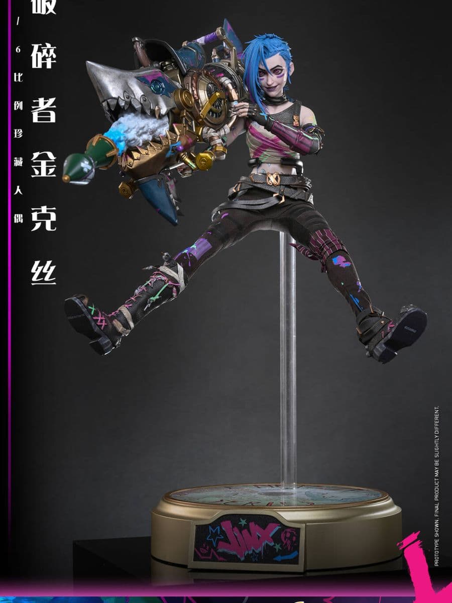 League of Legends Arcane Hot Toys Fractured Jinx