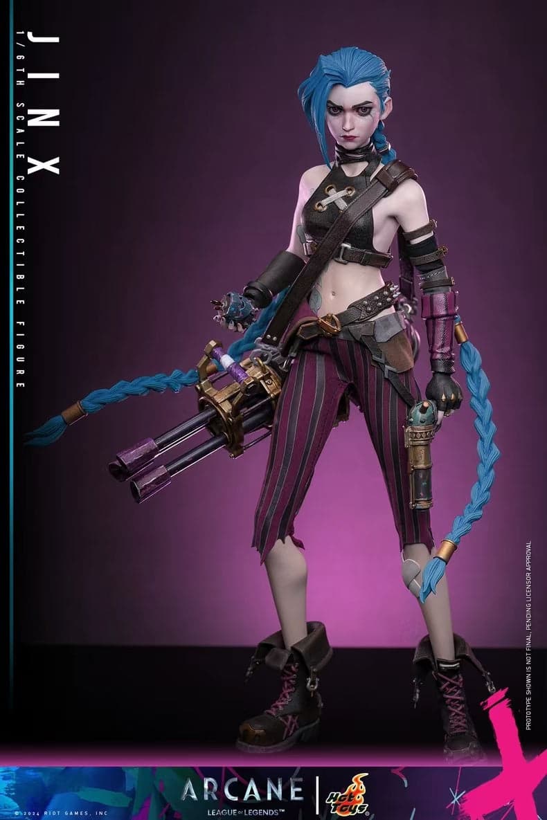 League of Legends Hot Toys Jinx Arcane