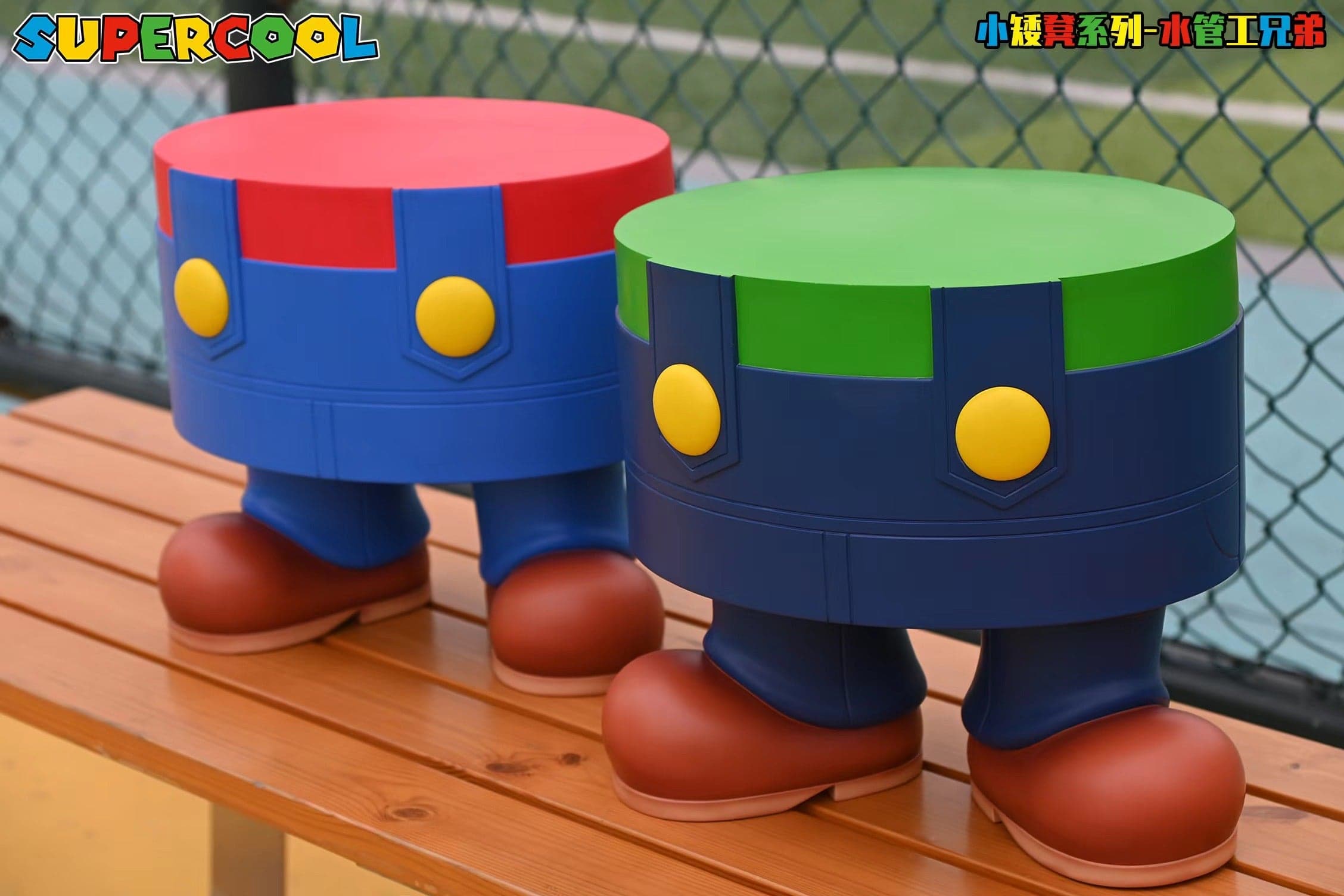Mario Bros Supercool Studio Super Mario x Luigi Chair