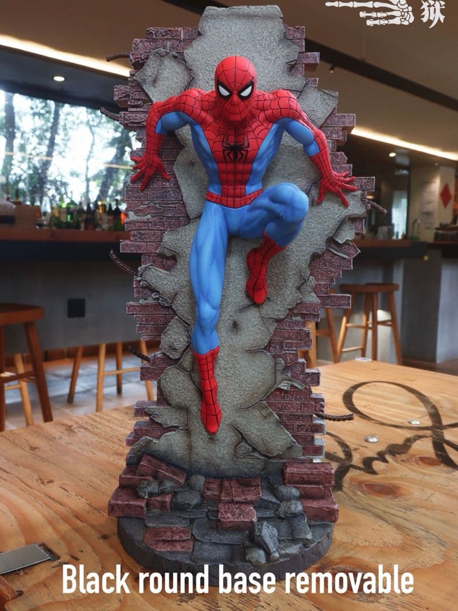 Marvel 27Abyss Studio SpiderMan Wall Climbing