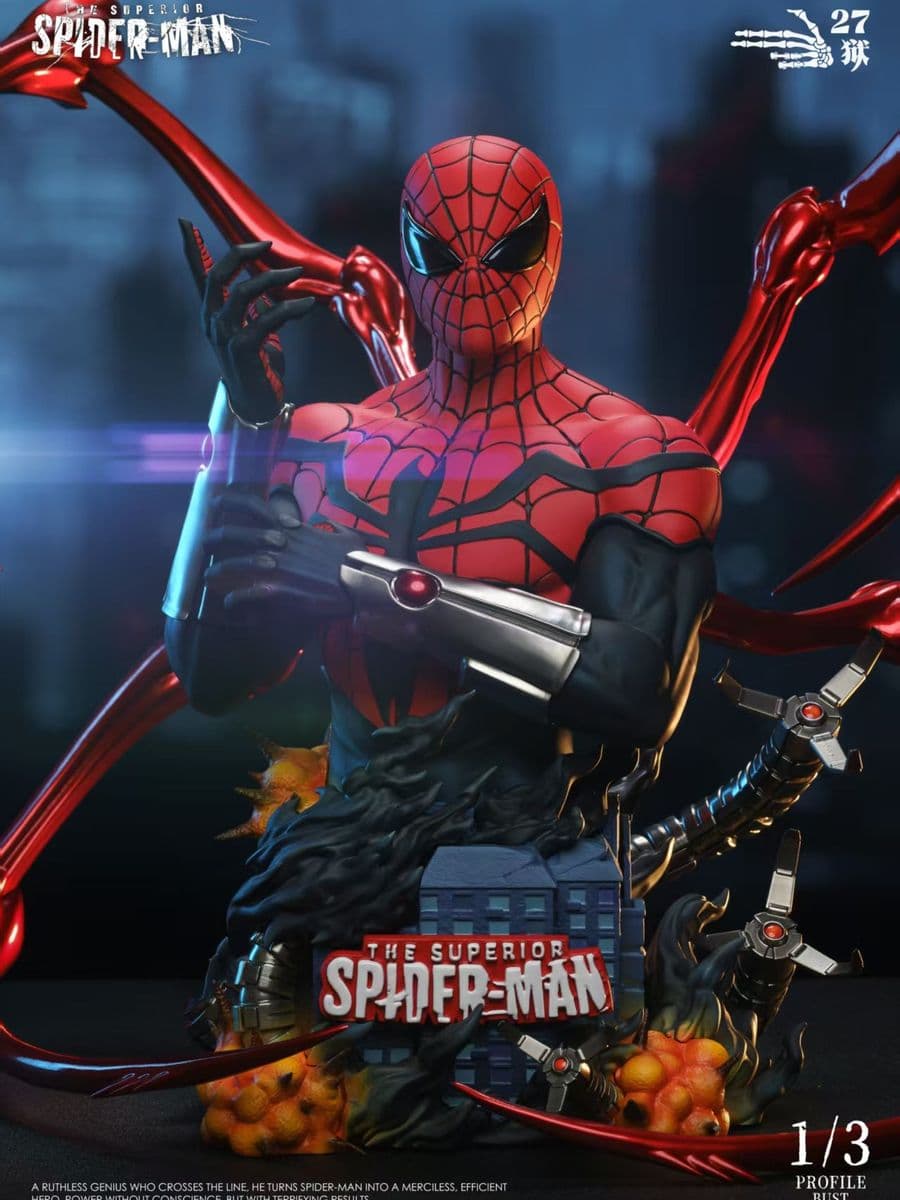 Marvel 27Abyss Studio The Superior Spider Man Bust