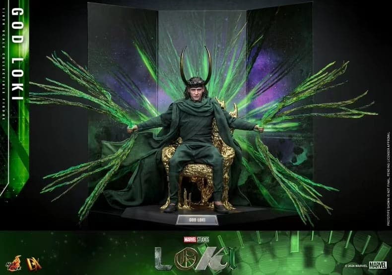 Marvel Hot Toys God Loki Licensed