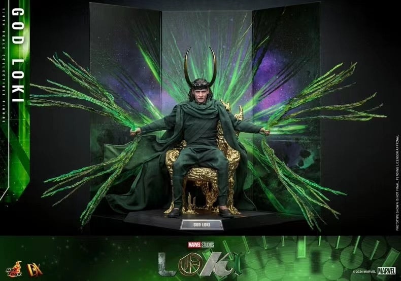 Marvel Hot Toys God Loki Licensed