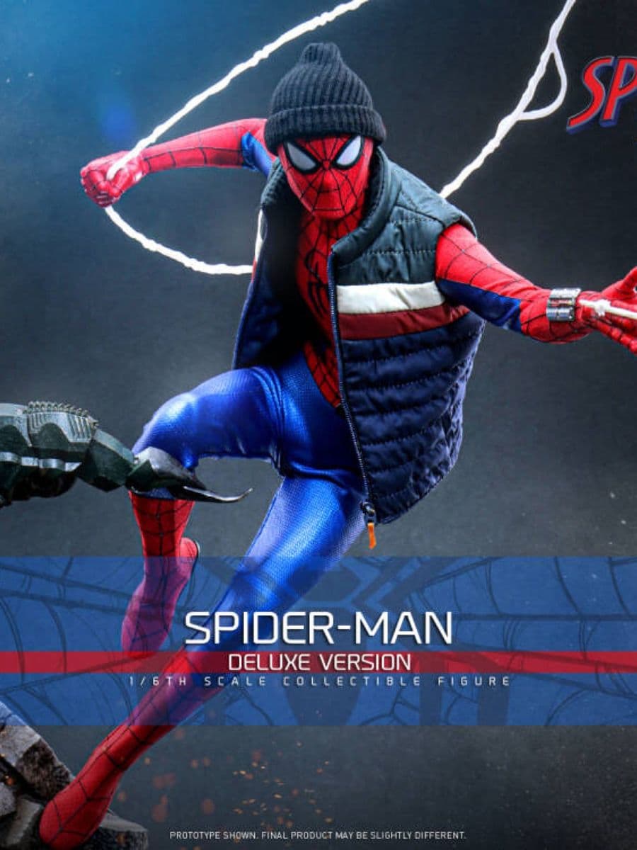 Marvel Hot Toys SpiderMan Brand New Day SpiderMan Deluxe
