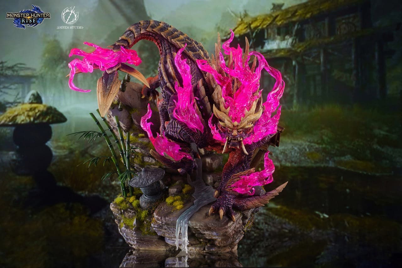 Monster Hunter Rise Dragon Frontier Ashes Studio Magnamalo