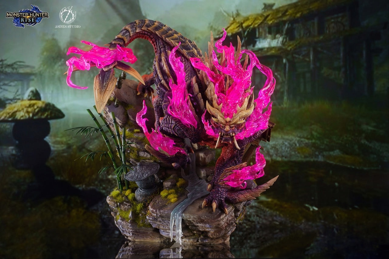 Monster Hunter Rise Dragon Frontier Ashes Studio Magnamalo