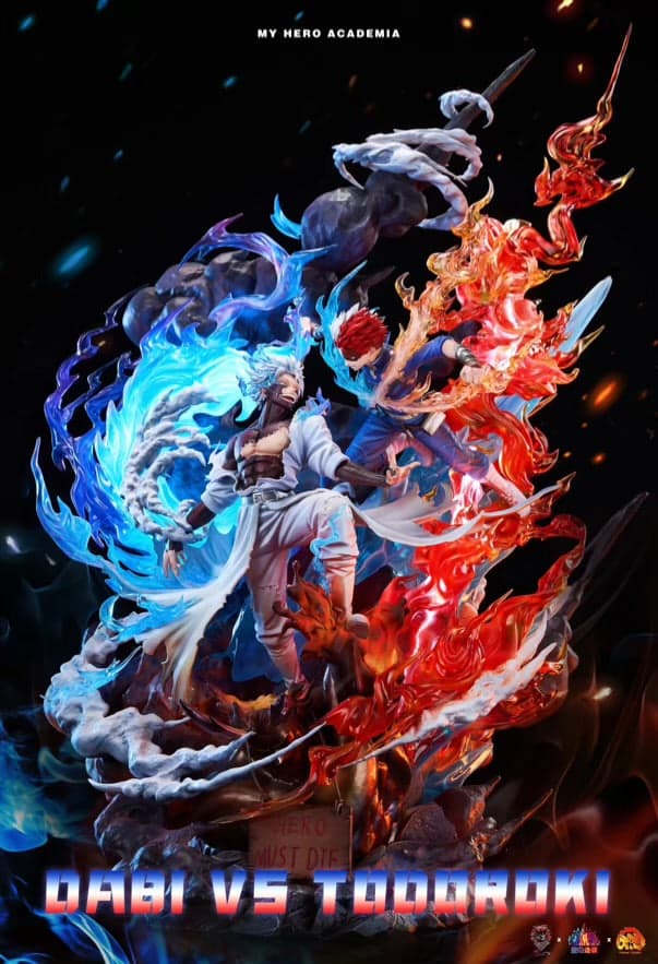 My Hero Academia Weare A Design x Climax Studio Dabi VS Todoroki