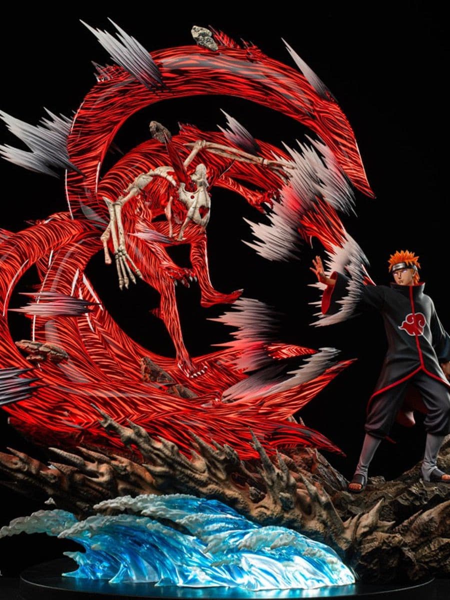 Naruto Pickstar Studio Tendo Pain VS Naruto Six Tail Kyubi