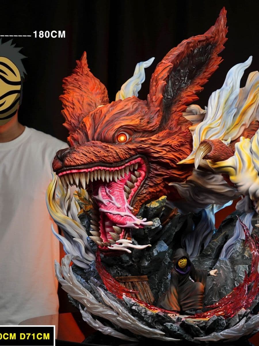 Naruto Yuan Huo Studio Kurama x Uchiha Obito