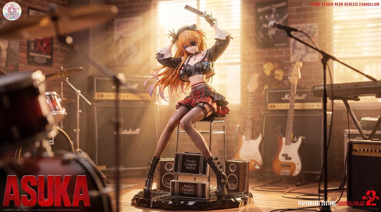 Neo Genesis Evangelion Jijing Studio Asuka Punk Rock