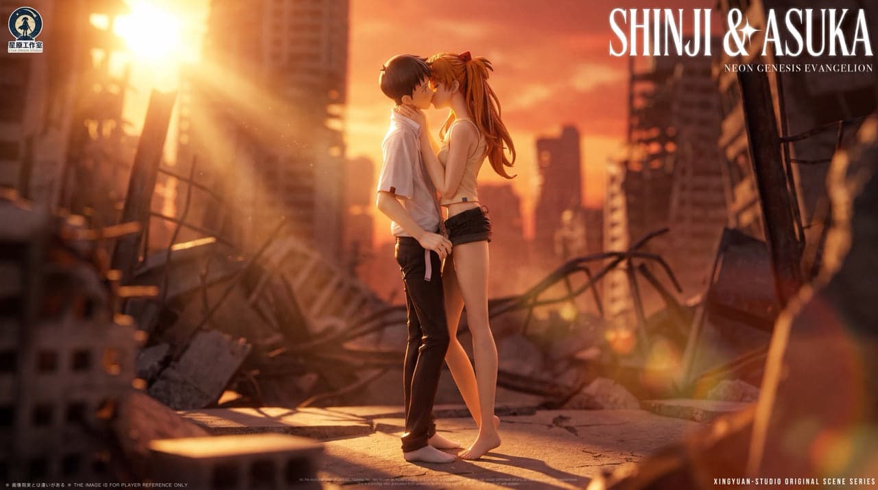 Neo Genesis Evangelion Star Origin Studio Shinji x Asuka