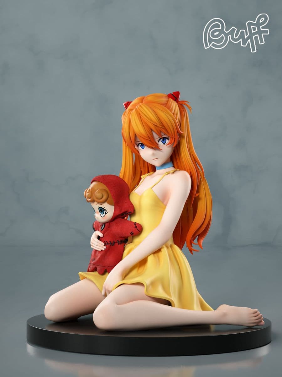 Neon Genesis Evangelion BUFF Studio Sitting Asuka