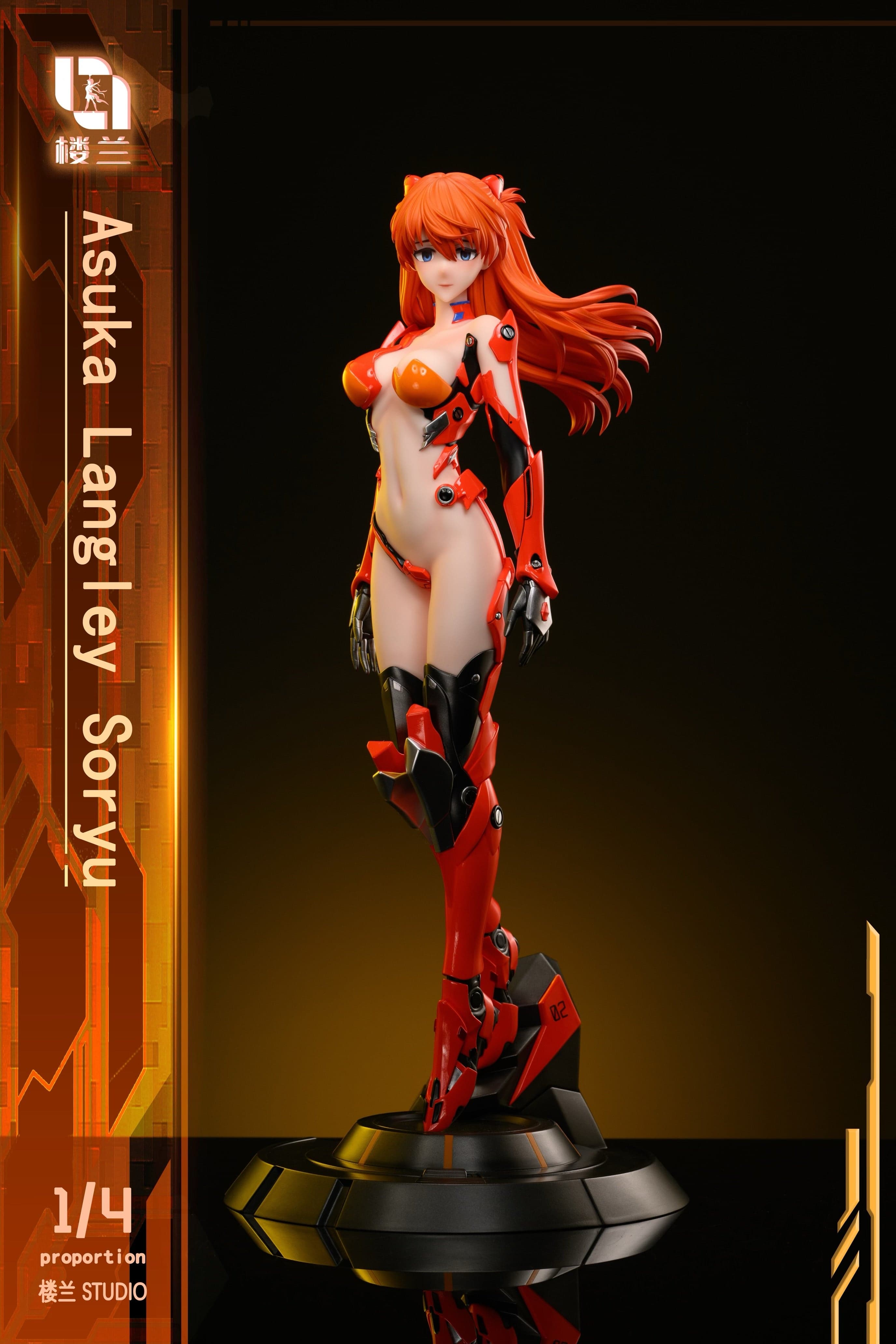 Neon Genesis Evangelion Lou Lan Studio Mecha Soryu Asuka Langley