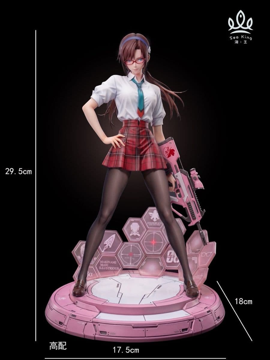 Neon Genesis Evangelion Sea King Studio Mari Makinami Illustrious