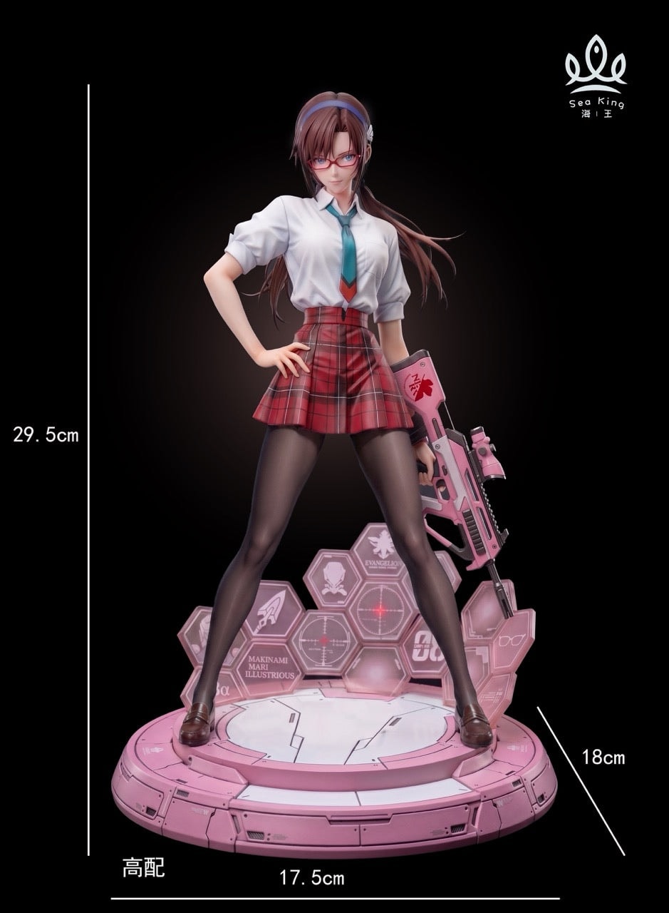 Neon Genesis Evangelion Sea King Studio Mari Makinami Illustrious