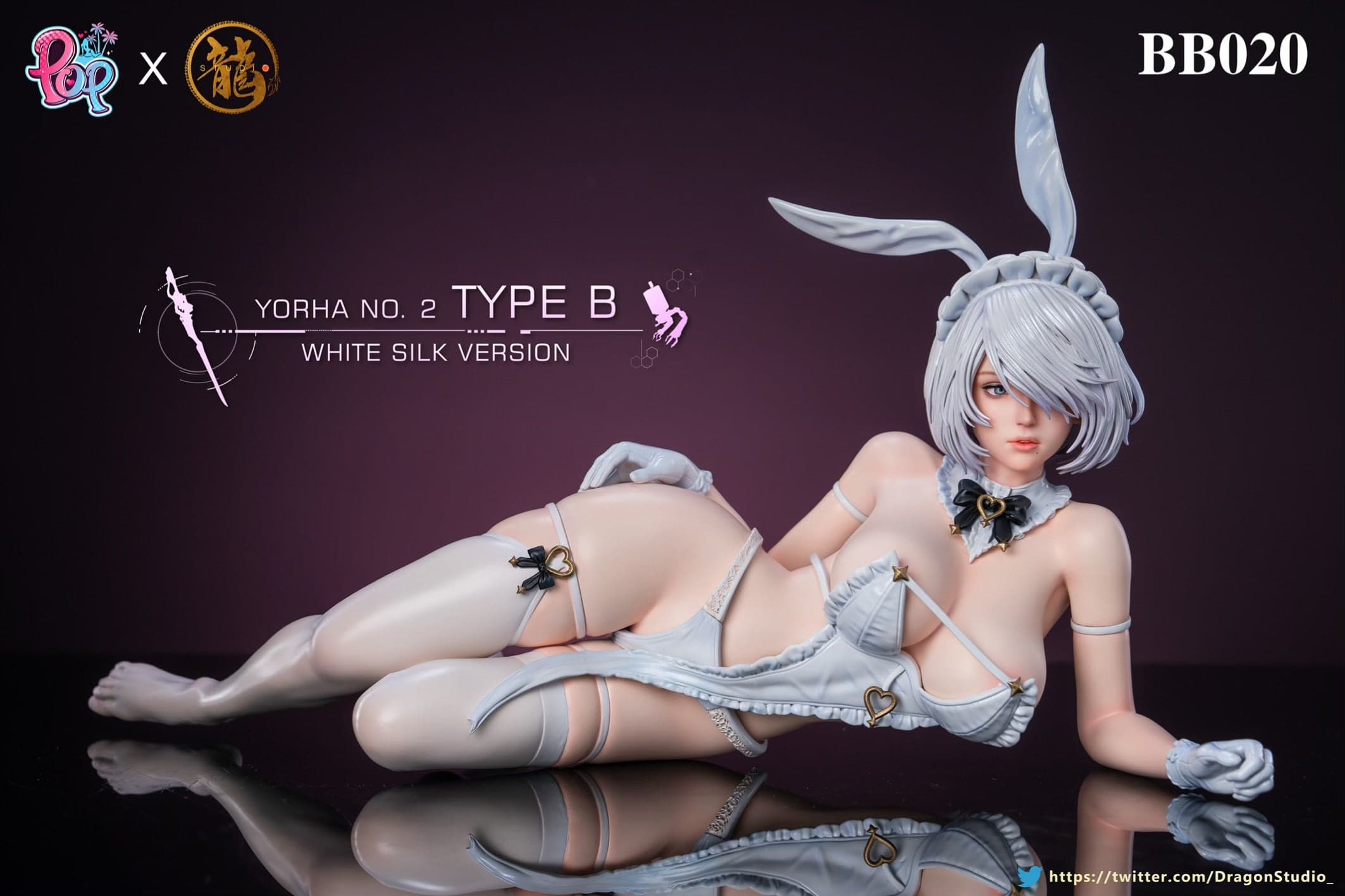 Nier Automata Dragon x POP Studio 2B