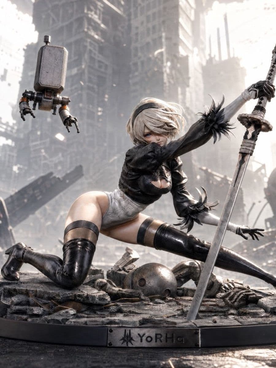 Nier Automata Star Origin Studio NieR 2B Apocalyptic Warrior Maiden