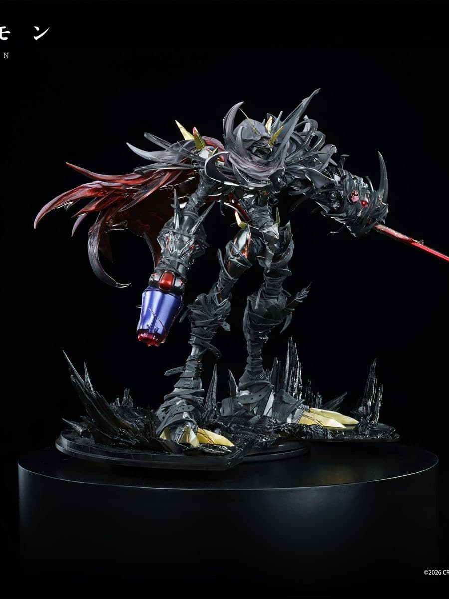 Omegamon Cross Studio Zwart Defeat