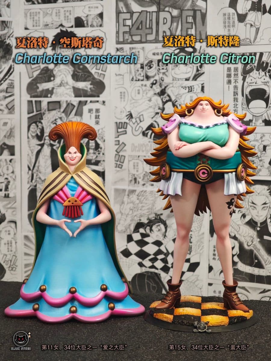 One Piece Black Studio Charlotte Cornstarch x Charlotte Citron