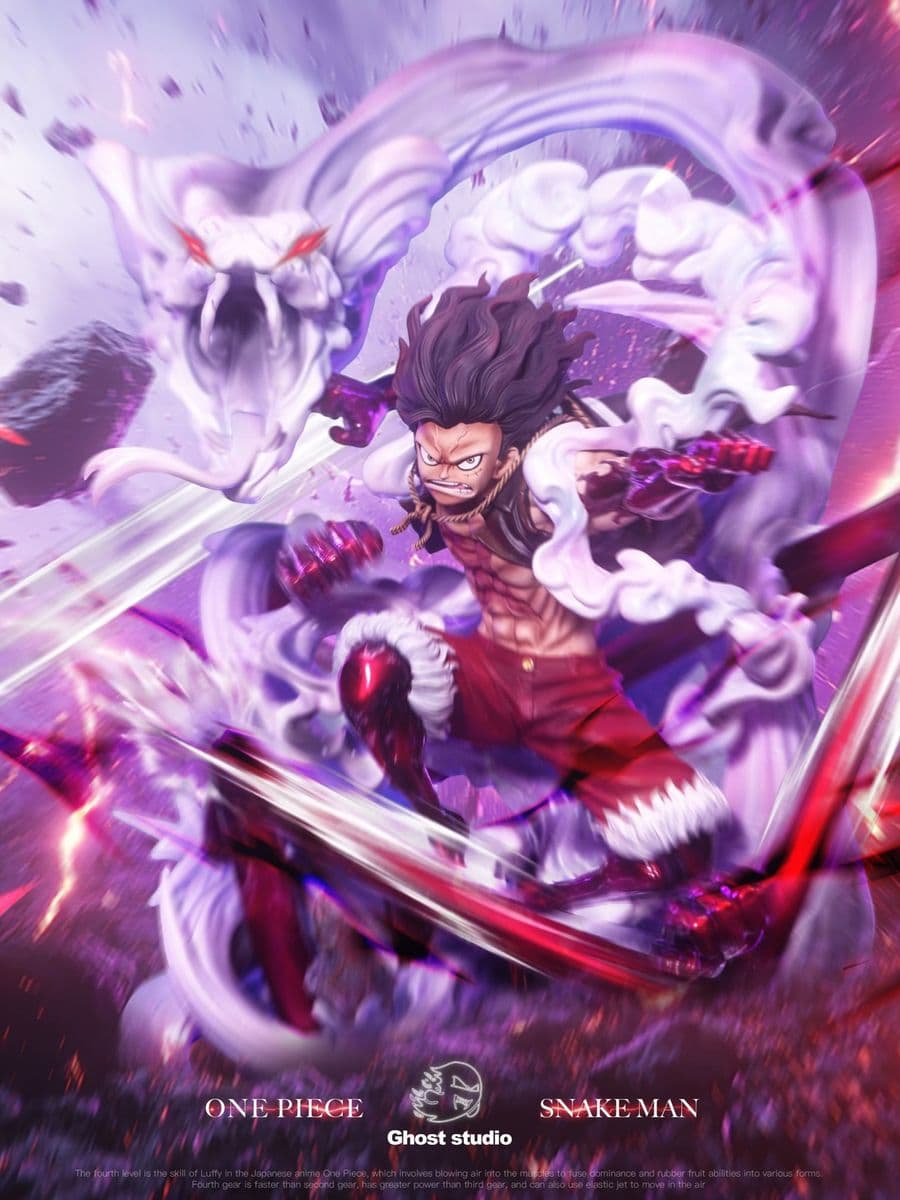 One Piece Ghost Studio Gear 4 Snake Man Luffy