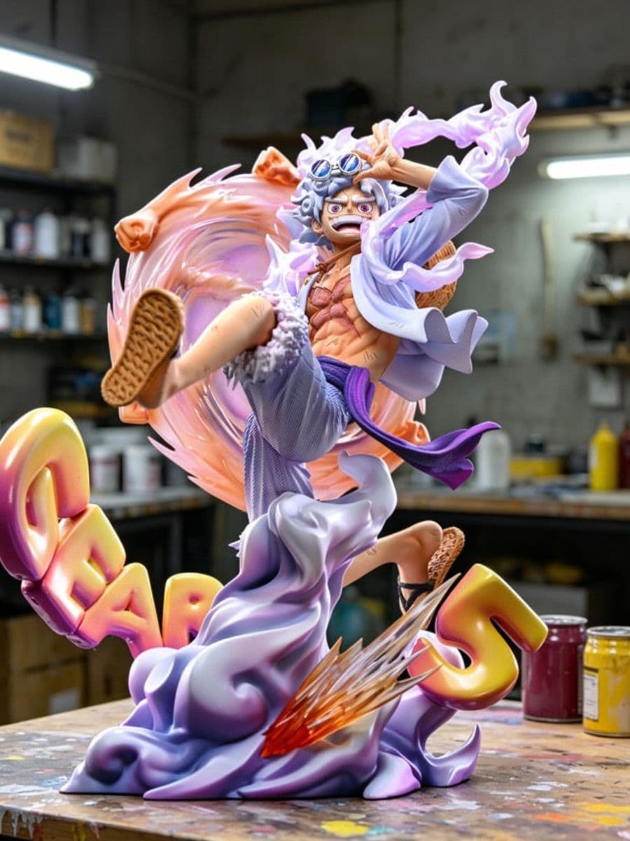 One Piece LX Studio x SY Studio Nika Luffy Punching