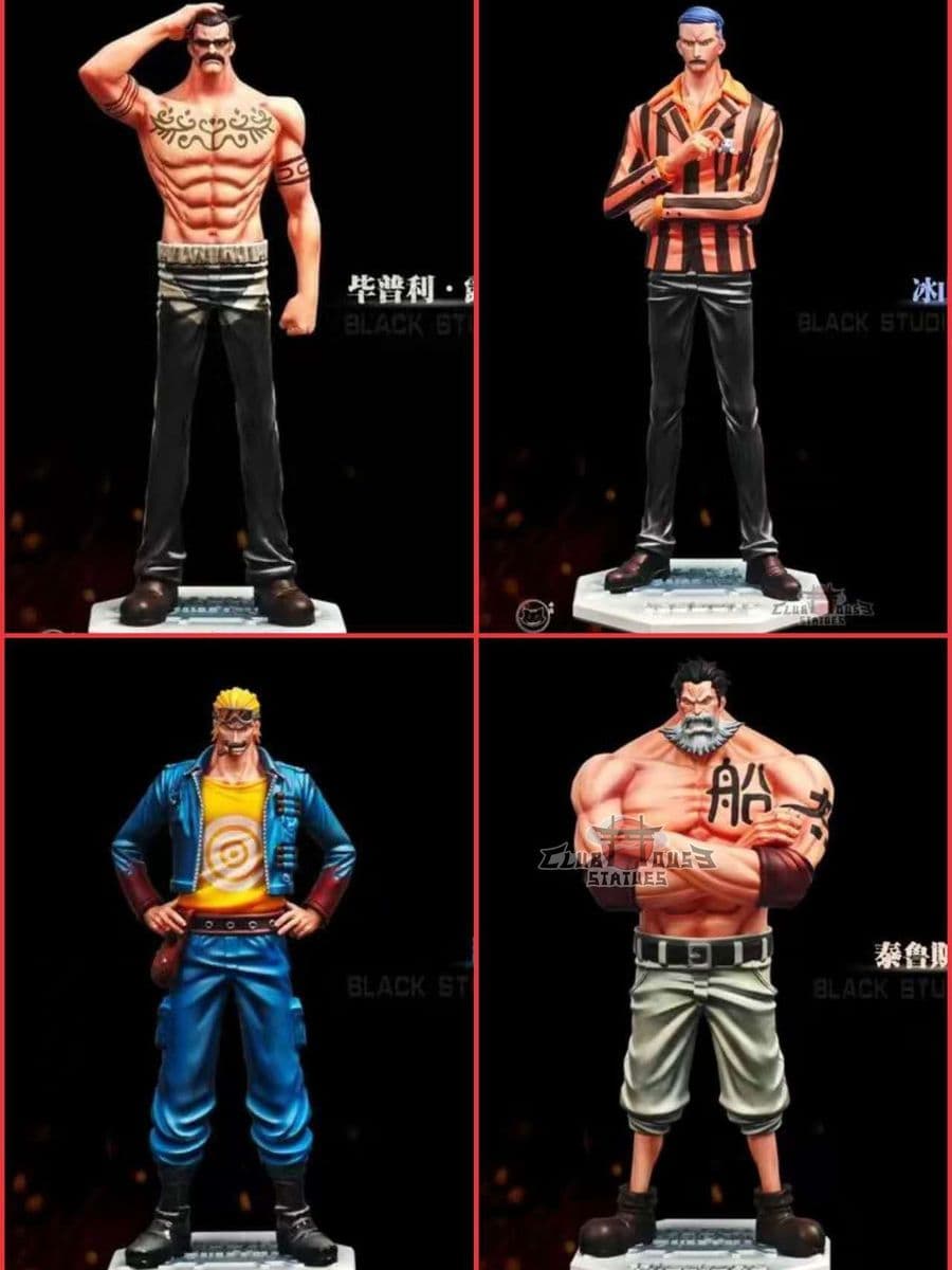 One Piece Black Studio Galley La Company Four Musketeers