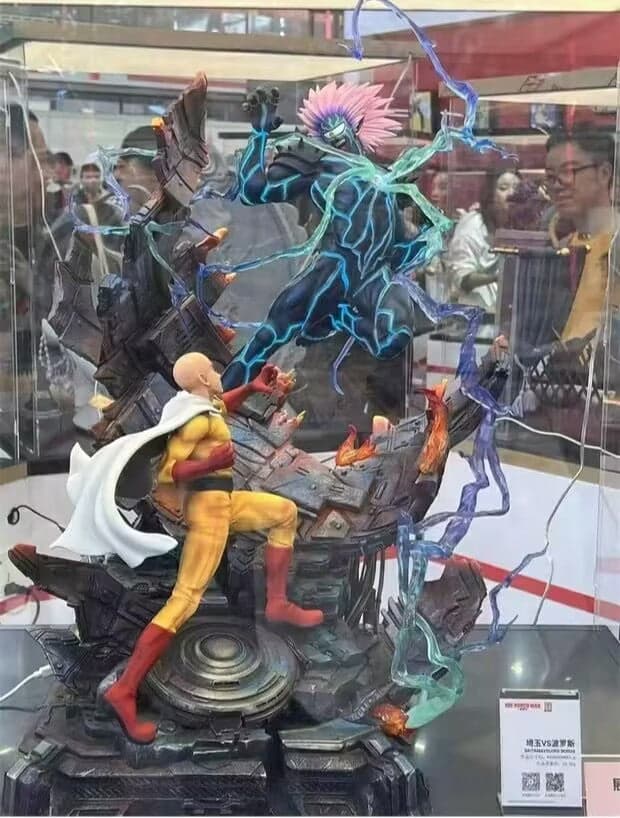 One Punch Man Jimei Palace Saitama VS Boros Licensed