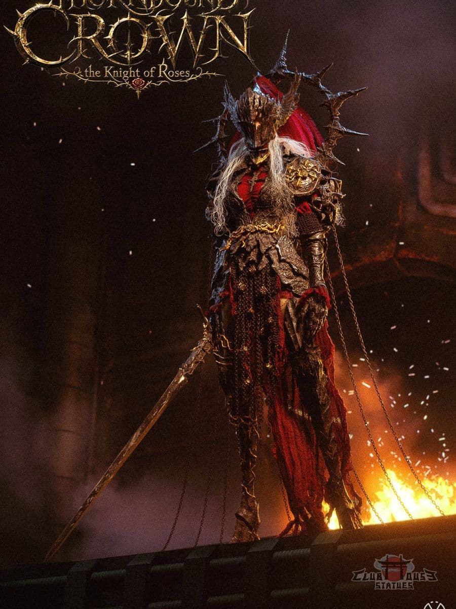 Original PopCostume Studio The Knight of Roses The Thornbound Crown