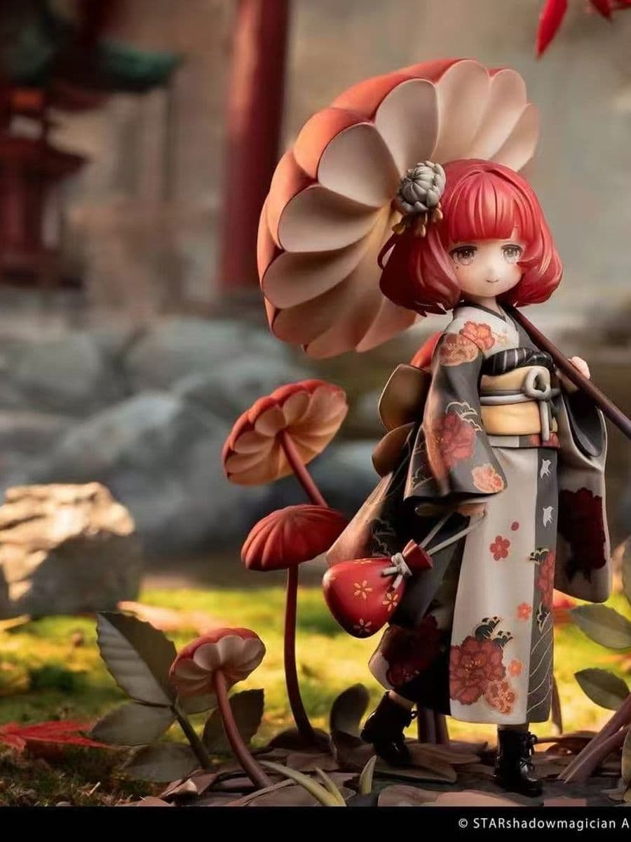 Original Reverse Studio Mushroom Girl Series No.6 Marasmius Haematocephalus Licensed
